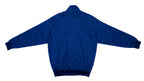 Vintage Retro Asics - Dark Blue Taped Logo Track Jacket 1990s Medium
