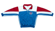 Adidas - Red, White & Blue Track Jacket 1990s X-Large Vintage Retro