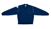 Champion - Blue Pullover Jacket 1990s Large Vintage Retro