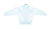 Adidas - White & Blue Track Jacket 1990s Large Vintage Retro