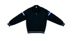 Nike - Black Track Jacket 1990s Medium Vintage Retro