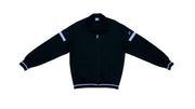 Nike - Black Track Jacket 1990s Medium Vintage Retro