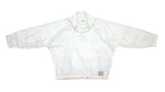 Ellesse - White Patterned Pullover Jacket 1990s Large