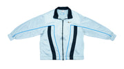 Nike - Silver Track Jacket 1990s Large Vintage Retro 