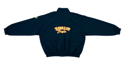 Vintage (Starbus) - Black Hawaiian Tropic Jacket 1990s X-Large