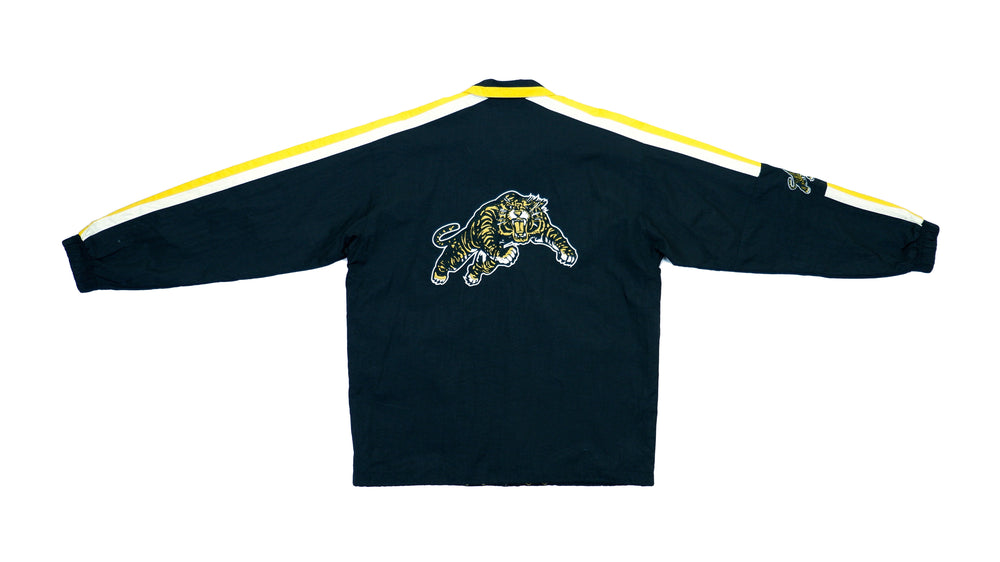 Starter -  Hamilton Tiger-Cats Windbreaker 1990s Medium Vintage Retro