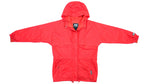 Helly Hansen - Red Hooded Jacket 1990s Medium Vintage Retro