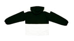 Head - Black & White 1/4 Zip Hooded Jacket 1990s Large Vintage Retro 