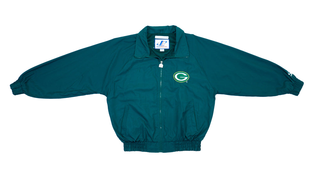NFL (Logo 7) - Green Bay Packers Jacket 1990s X-Large Vintage Retro