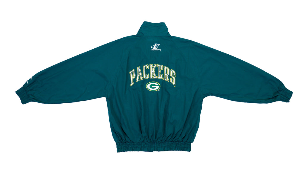 NFL (Logo 7) - Green Bay Packers Jacket 1990s X-Large Vintage Retro 