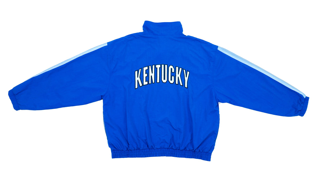 NCAA (Pro Line) - Kentucky Wildcats Windbreaker 1990s X-Large Vintage Retro