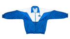 Umbro - Blue and White Windbreaker 1990s X-Large Vintage Retro 