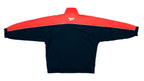 Reebok - Black & Red with White Track Jacket 1990s Large Vintage Retro