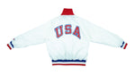 Champion - White Team USA by Coca-Cola Satin Jacket 1980s Large