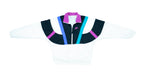 Nike - White, Black & Pink Colorblock Grey Tag Windbreaker 1990s Medium