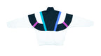 Nike - White, Black & Pink Colorblock Grey Tag Windbreaker 1990s Medium