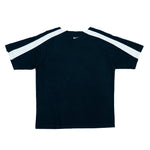 Nike - Black & White Spell-Out T-Shirt 1990s Large Vintage Retro 