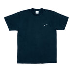 Nike - Black Classic T-Shirt 1990s Medium Vintage Retro