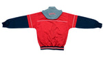 Puma - Red & Black Hooded Track Jacket 1990s Medium Vintage Retro