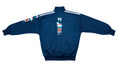 Adidas - Blue The World of Sport Track Jacket 1990s Large Vintage Retro 