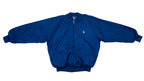 Nautica - Blue Spell-out Jacket 1990s Large Vintage Retro 
