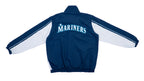 MLB - Seattle Mariners Windbreaker 1990s Large Vintage Retro 
