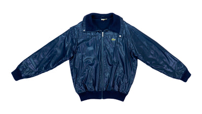 Lacoste - Navy Blue Jacket 1990s Large