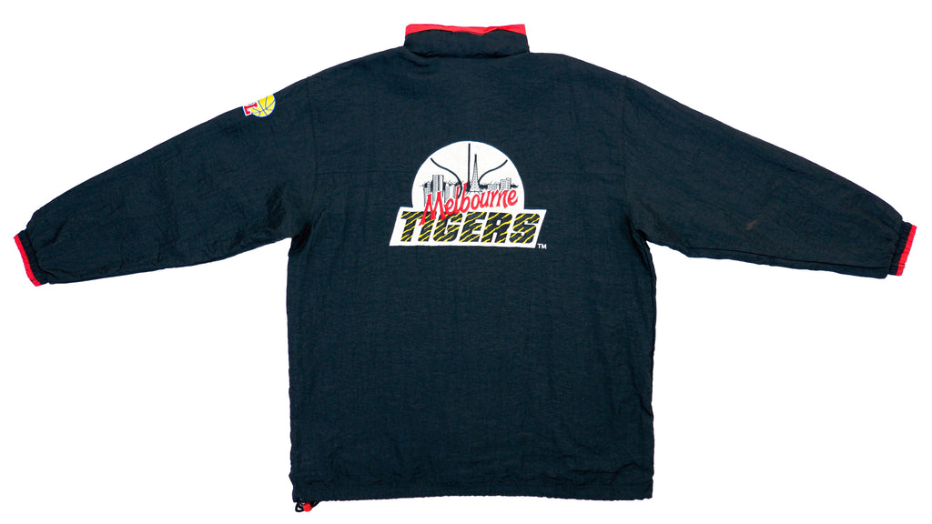 Starter - Melbourne Tigers Windbreaker 1990s X-Large Vintage Retro NBL Basketball 