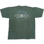 Harley Davidson - Green Virginia Beach T-Shirt 1990s X-Large Vintage Retro