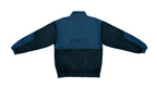 FILA - Black ​1/4 Zip Fleece Pullover Jacket 1990s Medium Vintage Retro 