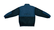 FILA - Black ​1/4 Zip Fleece Pullover Jacket 1990s Medium Vintage Retro 