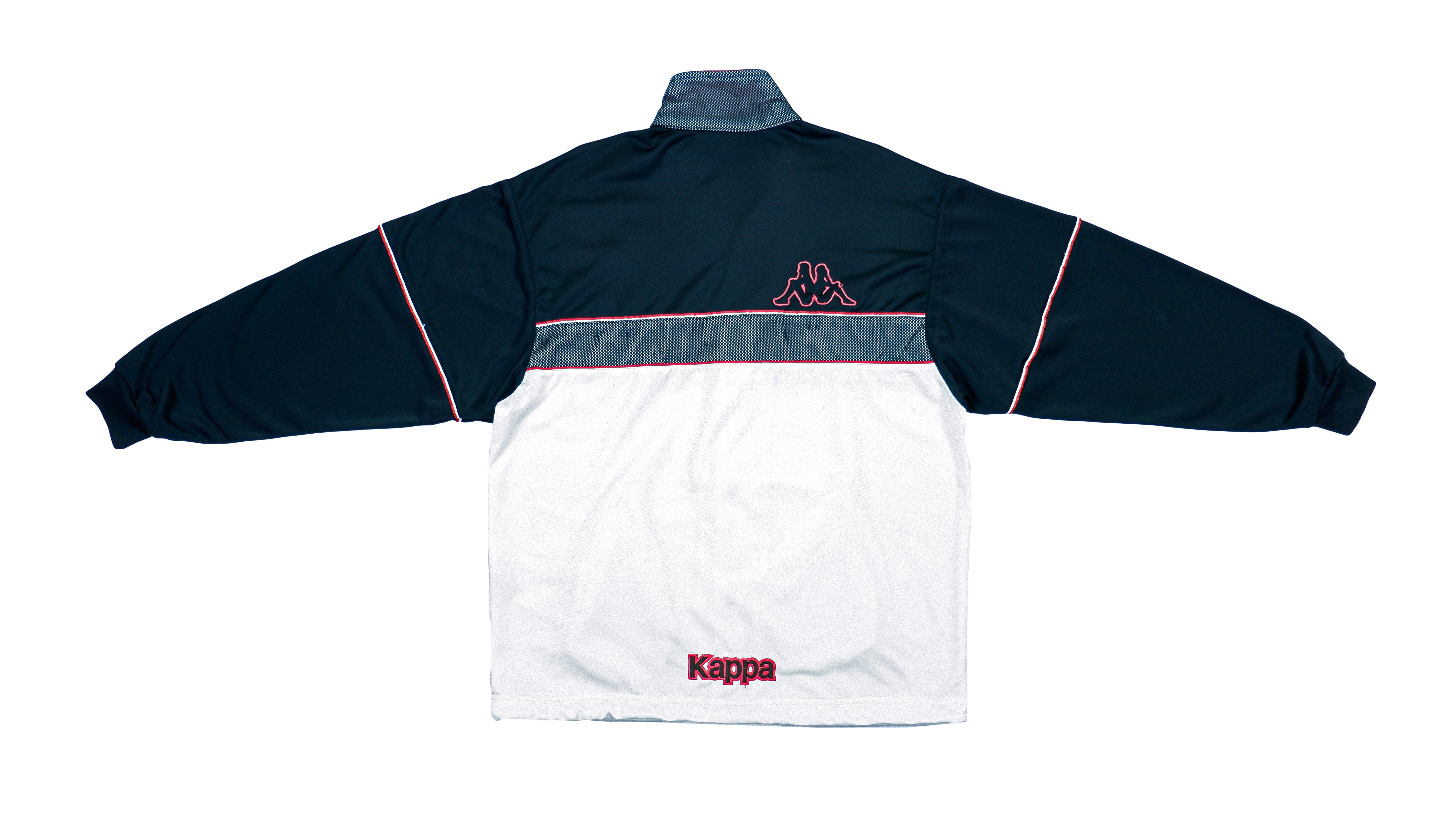 Vintage Kappa - Black White Track Jacket 1990s Large – Vintage Club Clothing