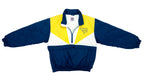 NCAA - West Virginia Mountaineers 1/4 Zip Windbreaker 1990s Large Vintage Retro Football