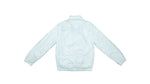 Vintage - White Printed Hooded Jacket 1990s Small Vintage Retro
