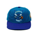 Starter - North Carolina Charlotte Hornets Hat 1990s Vintage Retro 