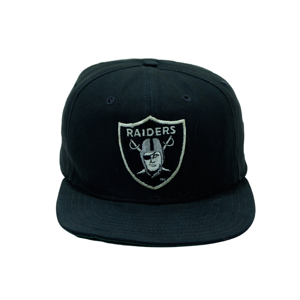 NFL (New Era) - Oakland Raiders Snap Back Hat 1990s Adjustable NFL Football Vintage Retro