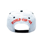 World Cup - Black & White Snapback Hat 1994 Adjustable Vintage Retro USA