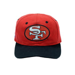 NFL (Competitor) - San Francisco 49ers Snap Back Hat 1990s Adjustable Vintage Retro