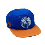NHL - Edmonton Oilers Snapback Hat 1990s Adjustable Vintage Retro
