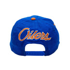 NHL - Edmonton Oilers Snapback Hat 1990s Adjustable Vintage Retro