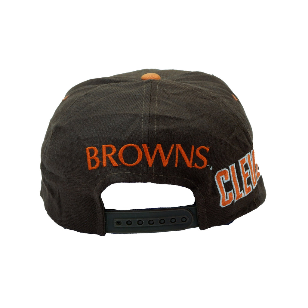 NFL - Cleveland Browns Snapback Hat 1990s Adjustable NFL Football Vintage Retro