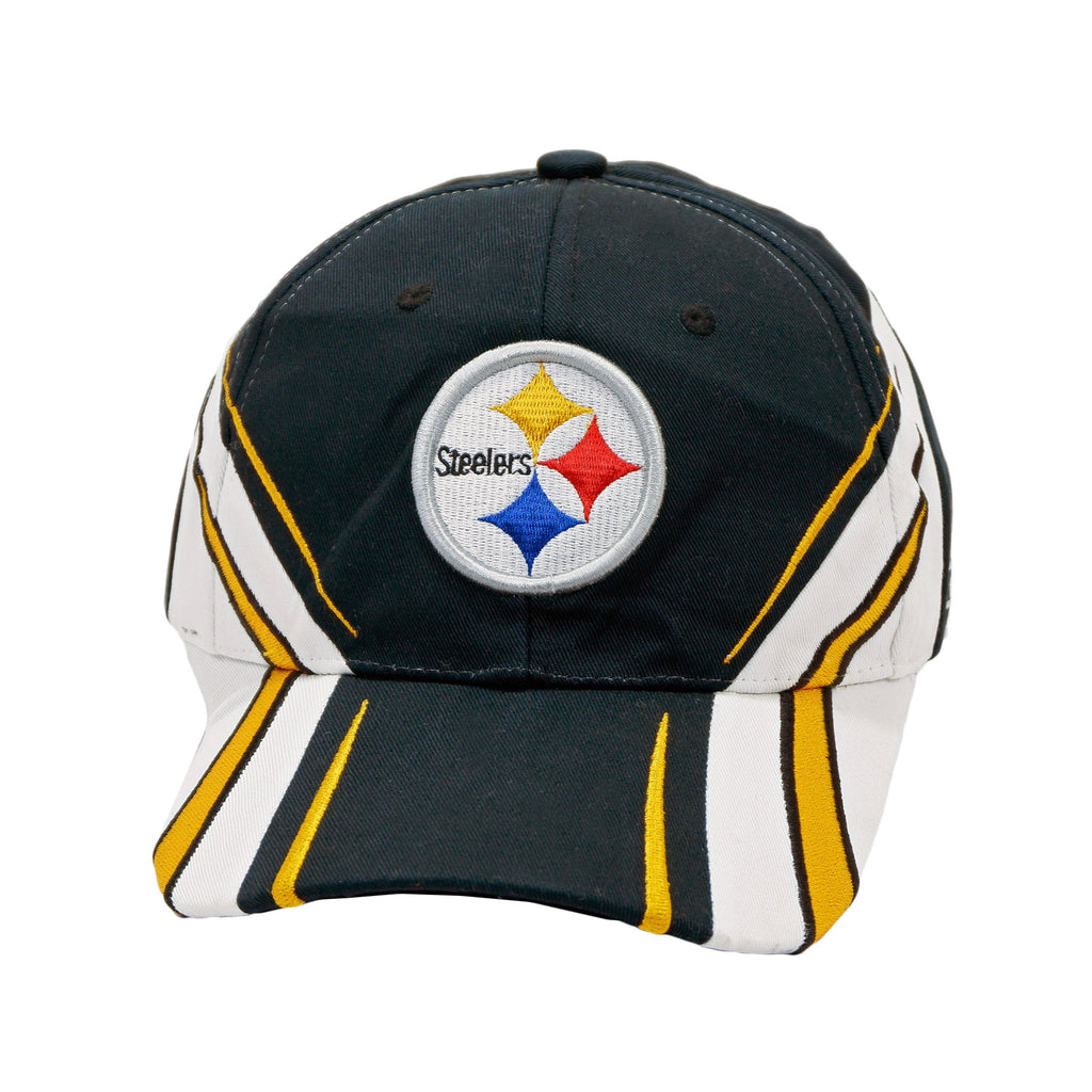 NFL - Pittsburgh Steelers Hat 1990s Adjustable Vintage Retro Football 