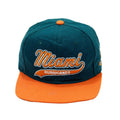 Starter - Miami Hurricanes Snapback Hat 1990s Adjustable Football NCAA University Vintage Retro