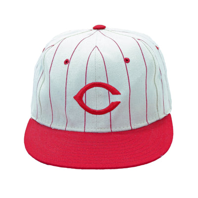 MLB (New Era) - Cincinnati Reds Big Logo Fitted Hat 1990s 7 1/8