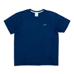 Nike - Dark Blue T-Shirt 1990s Medium