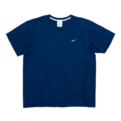 Nike - Dark Blue T-Shirt 1990s Medium