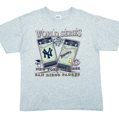 MLB - World Series Yankees VS Padres T-Shirt 1998 Large