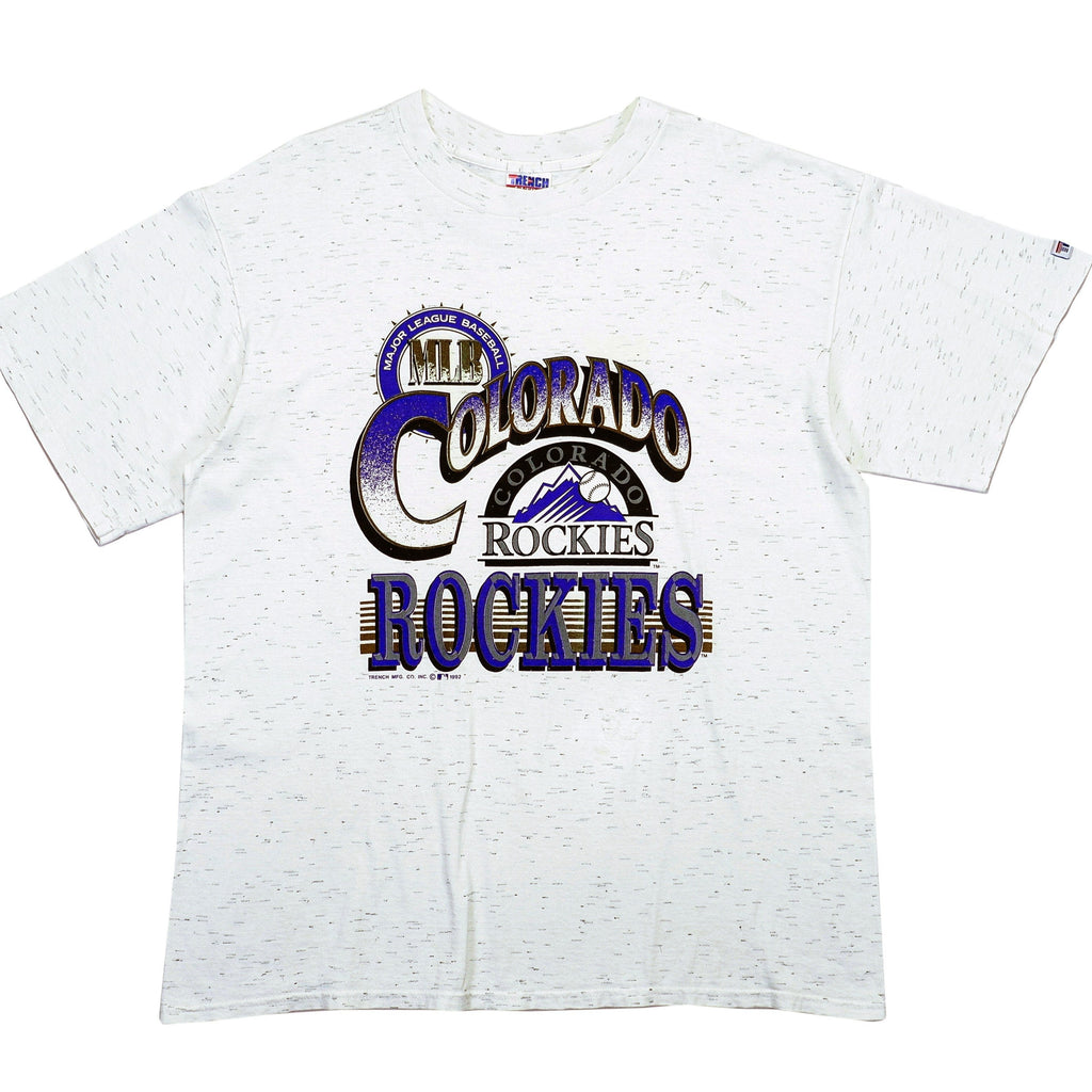 MLB - Colorado Rockies T-Shirt 1990s Large Vintage Retro Baseball 