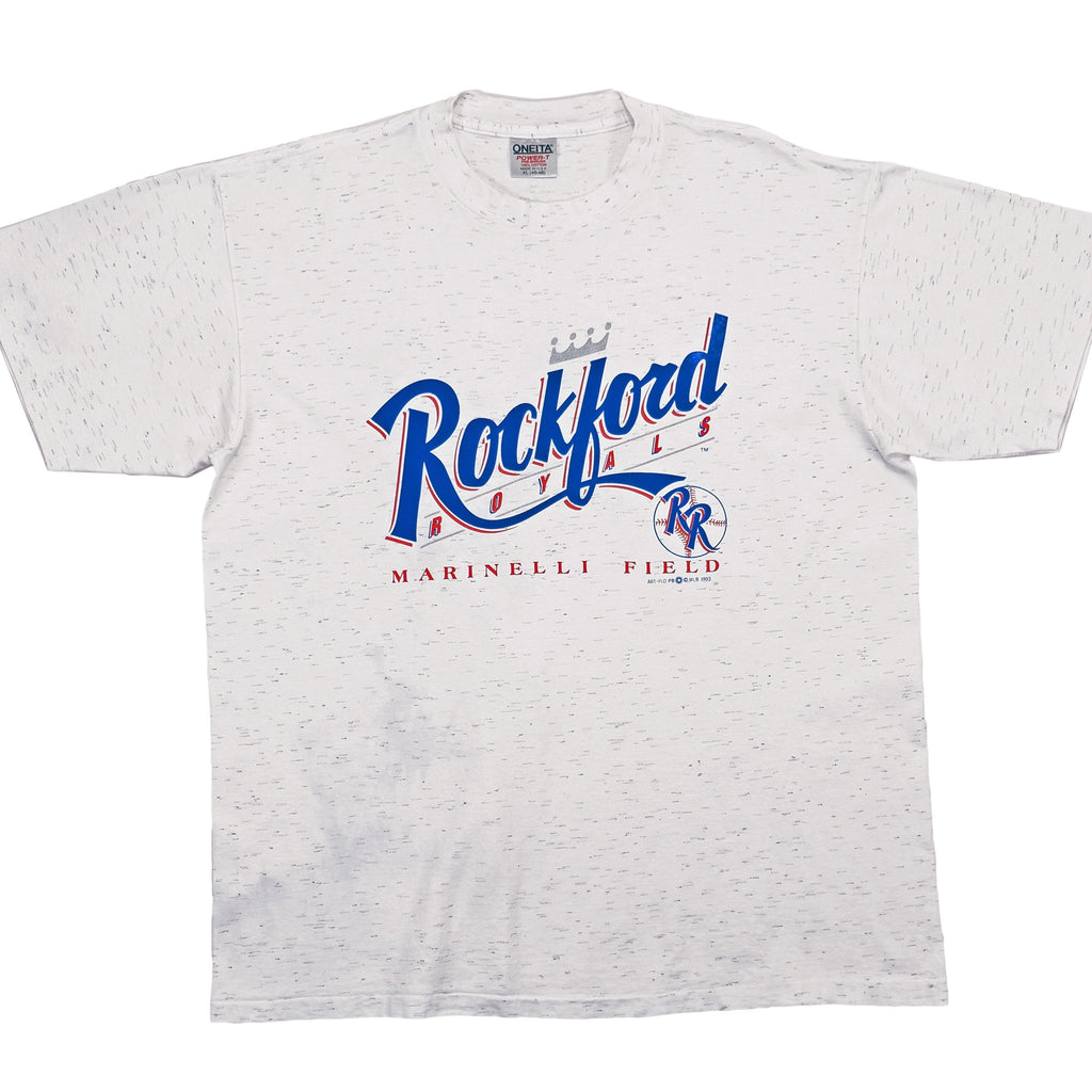 MLB - Illinois Rockford Royals T-Shirt 1993 X-Large Vintage Retro Baseball 