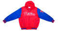 MLB - Philadelphia Phillies Hooded Jacket 1990s X-Large Vintage Retro Baseball 